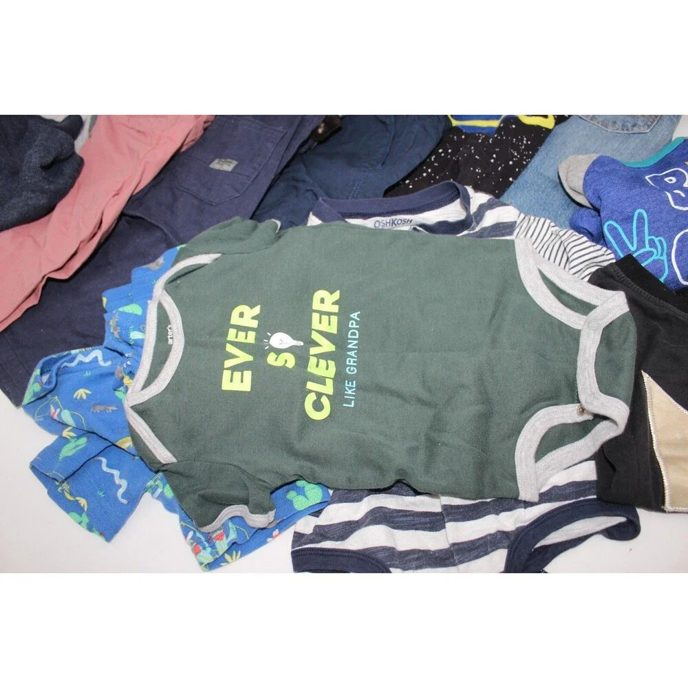 Huge Lot 18 Pieces Boys 18 Months Clothes Pants Shorts Carters Oshkosh Old Navy